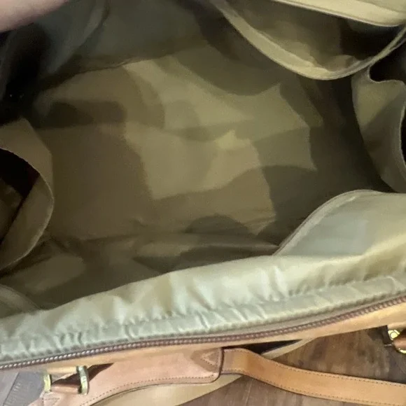 Vintage Hartmann Belting Leather Duffle Bag Doctor Carry-on Multi-purpose Tan